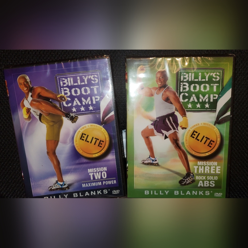 Billy blanks boot camp 2 disc set